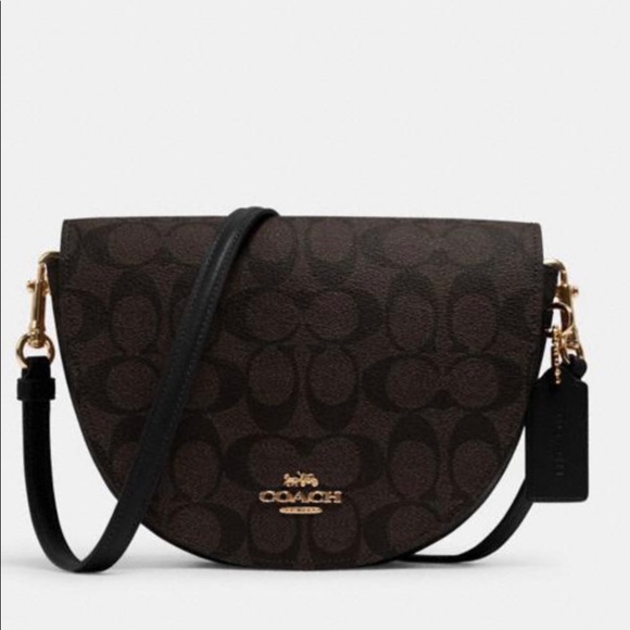 Coach Ellen Crossbody In Signature Canvas